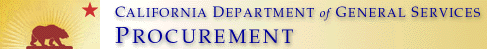 California Department of General Services Procurement