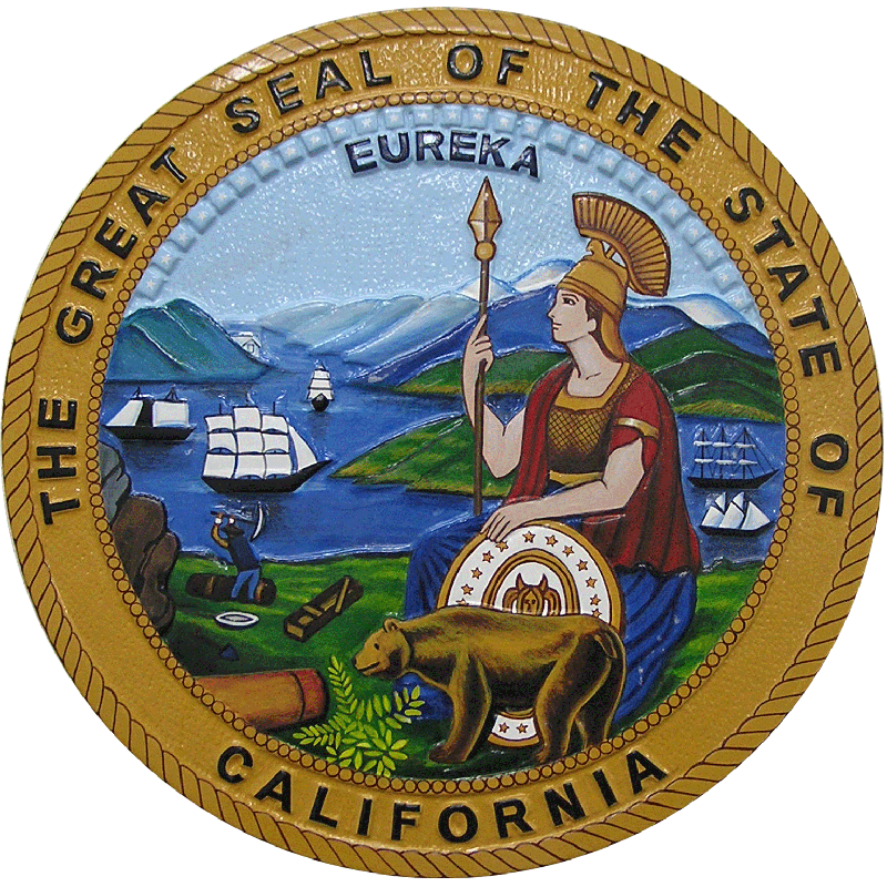 california-state-seal-plaque